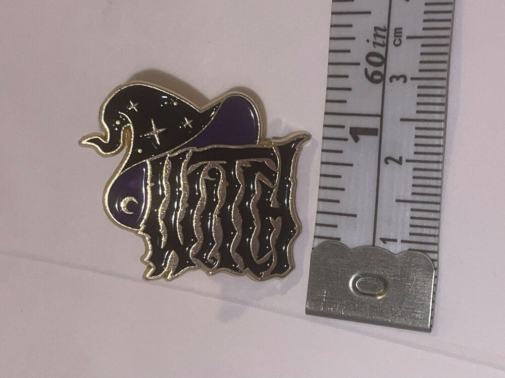 Witch Hat Halloween Pin Brooch